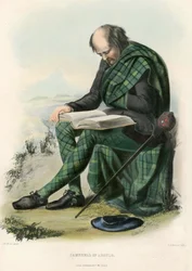 Campbell of Argyll, from The Clans of the Scottish Highlands